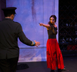 Carmen - Sarah Richmond, Director - Tom Deazley, MD Rebecca Warren, Don Jose - Dafydd Allen, Michaela - Roisin Walsh. Photo by Pádraig Grant courtesy of Wexford Festival Opera