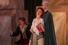 Count Almaviva - Randal Bills, Figaro - Morgan Pearse, Rosina - Sarah Richmond, Bartolo - Matteo Torcaso, Basilio - Trevor Eliot Bowes. Conducted by Carmen Santoro, Directed by Cav Vivian Coates. Il barbiere di Siviglia at Grand Opera House Belfast. Photo c Neil Harrison Photography