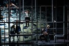 Kitchen Boy and Wood Nymph in INO Rusalka by Ruth Medjber